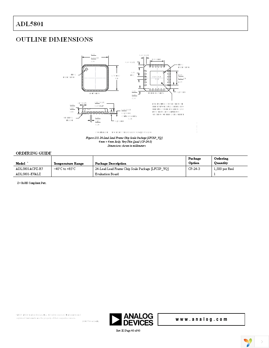 ADL5801-EVALZ Page 40