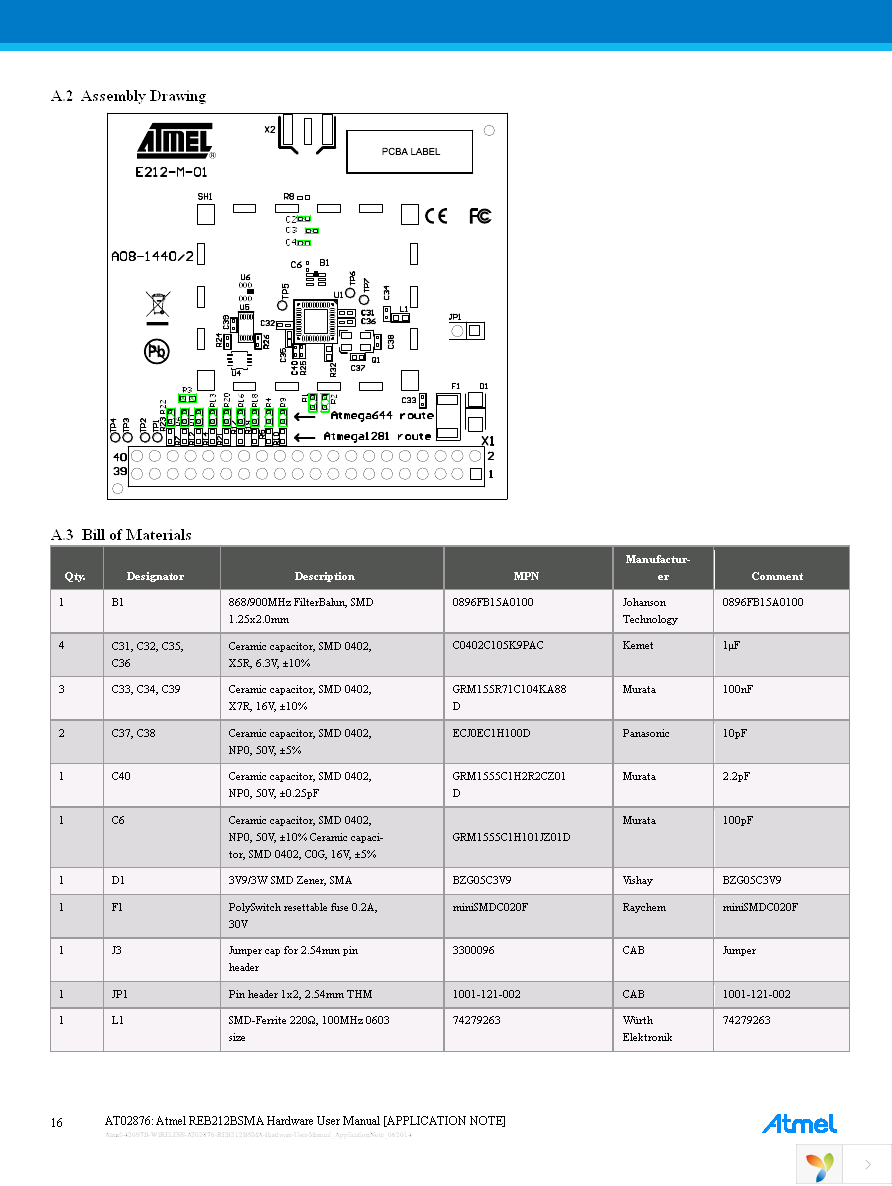 ATREB212BSMA-EK Page 16