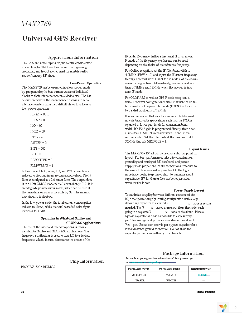 MAX2769EVKIT+ Page 22