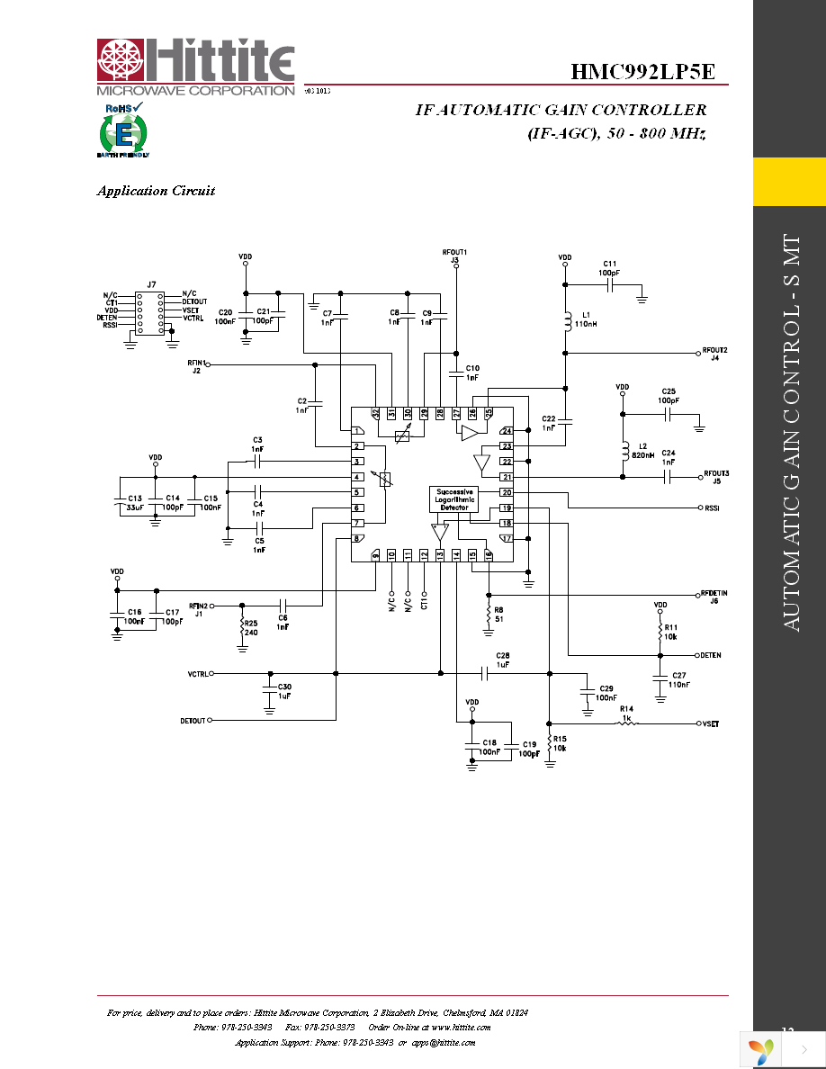 EVAL01-HMC992LP5E Page 14