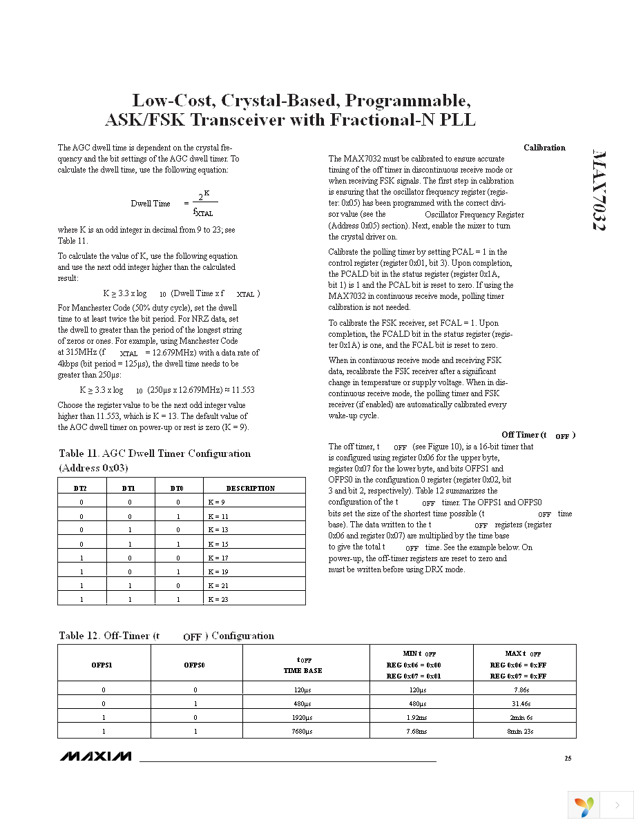 MAX7032EVKIT-315 Page 25