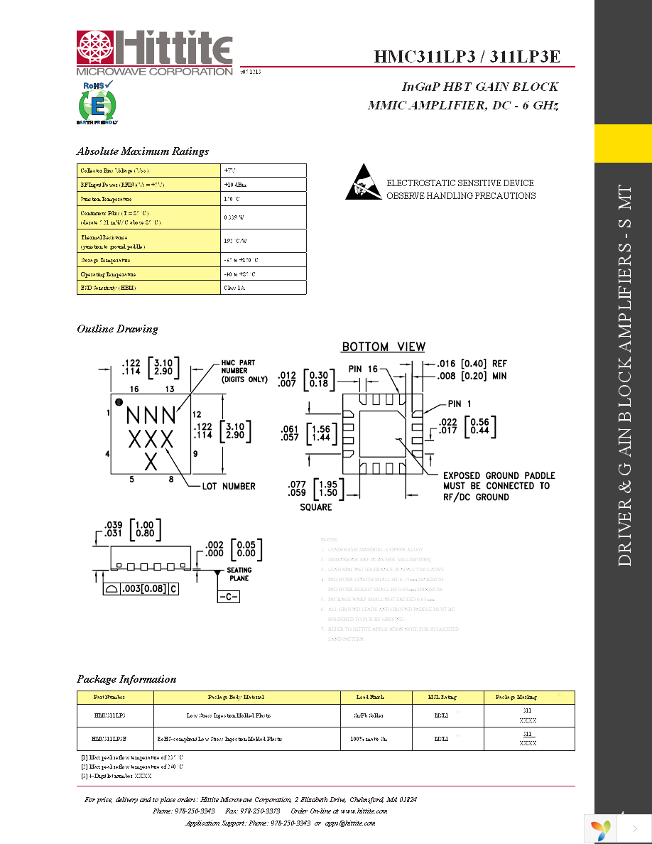 106789-HMC311LP3 Page 6