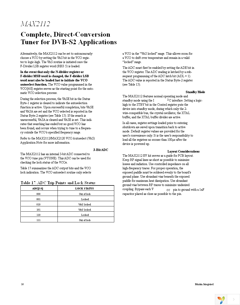 MAX2112EVKIT+ Page 16