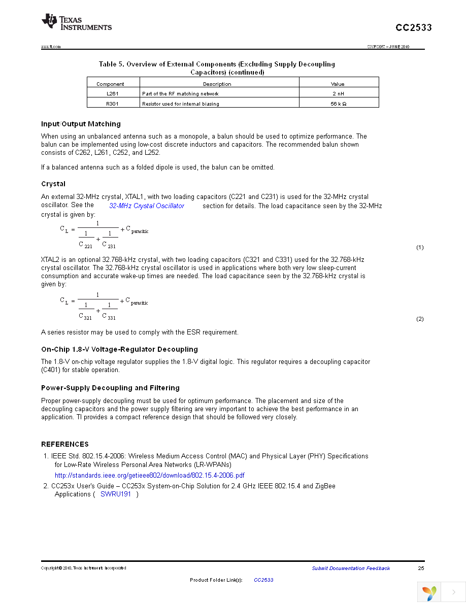 CC2533DK Page 25