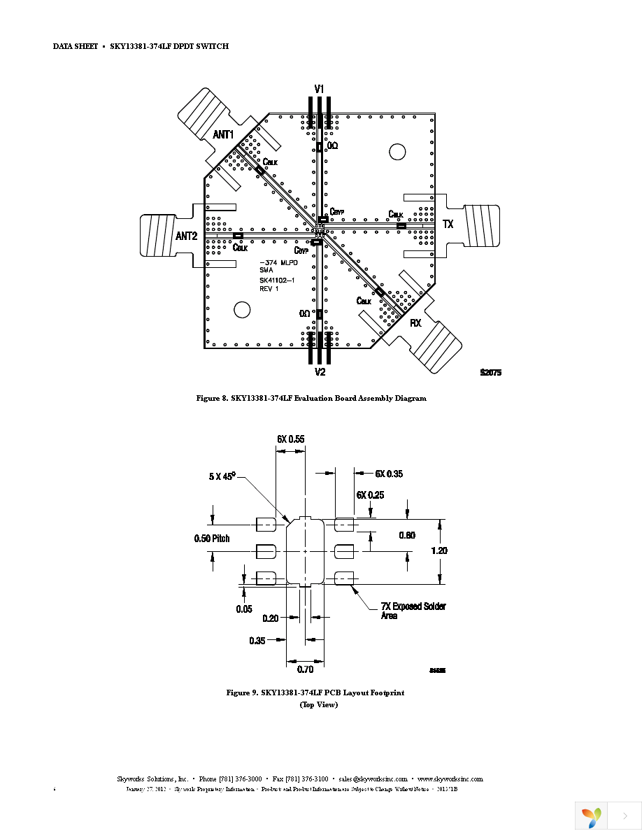 SKY13381-374LF_EVB Page 6