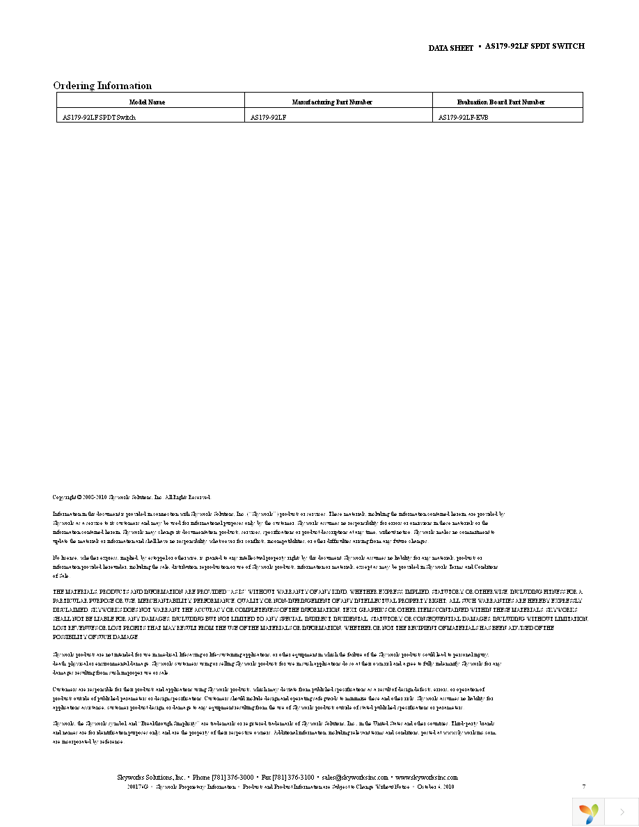 AS179-92LF-EVB Page 7