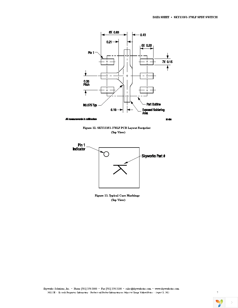 SKY13351-378LF-EVB Page 7