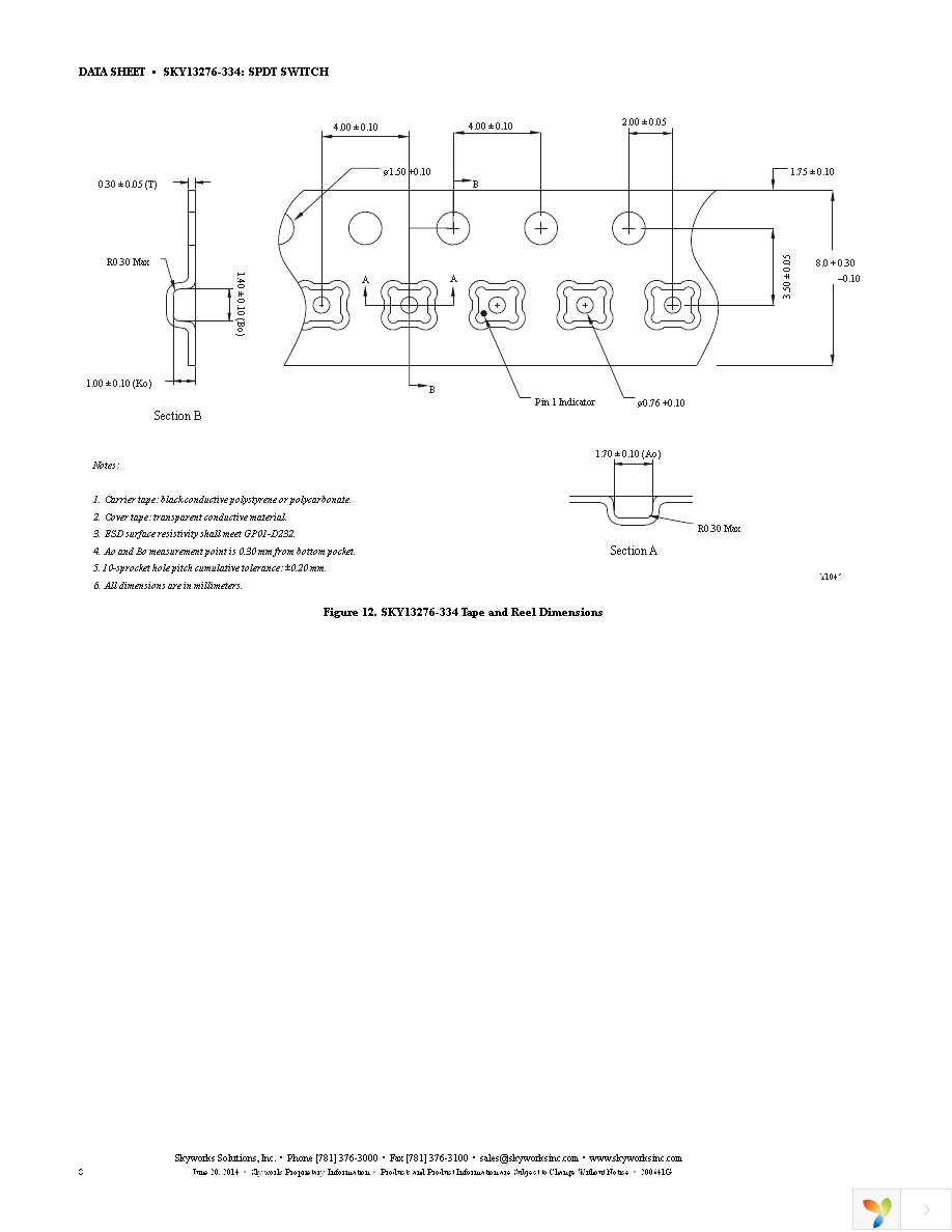 SKY13276-334-EVB Page 8