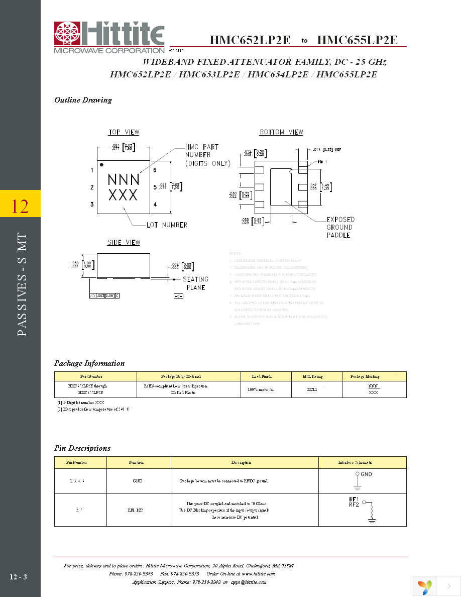 119197-HMC654LP2E Page 5