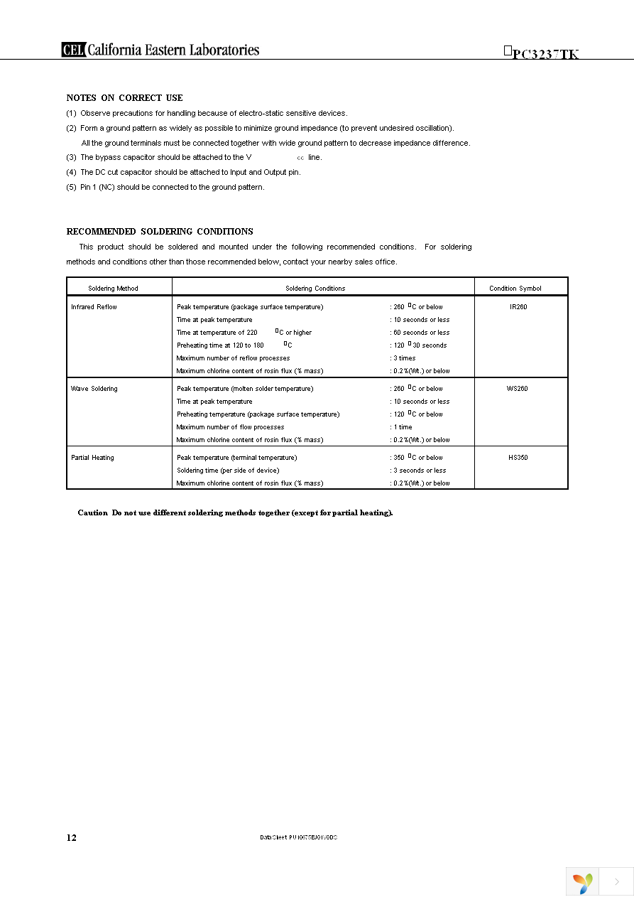 UPC3237TK-EVAL-A Page 12