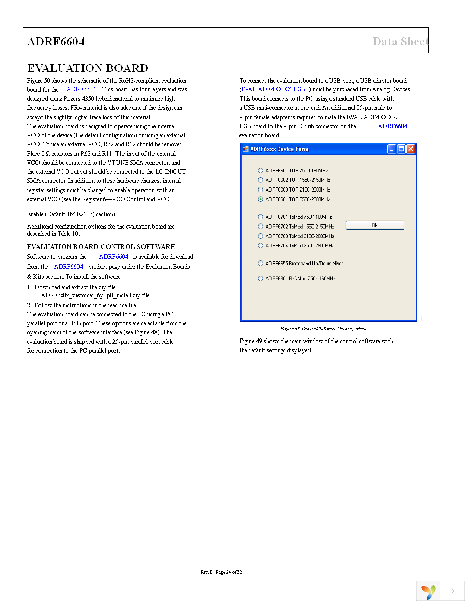 ADRF6604-EVALZ Page 24