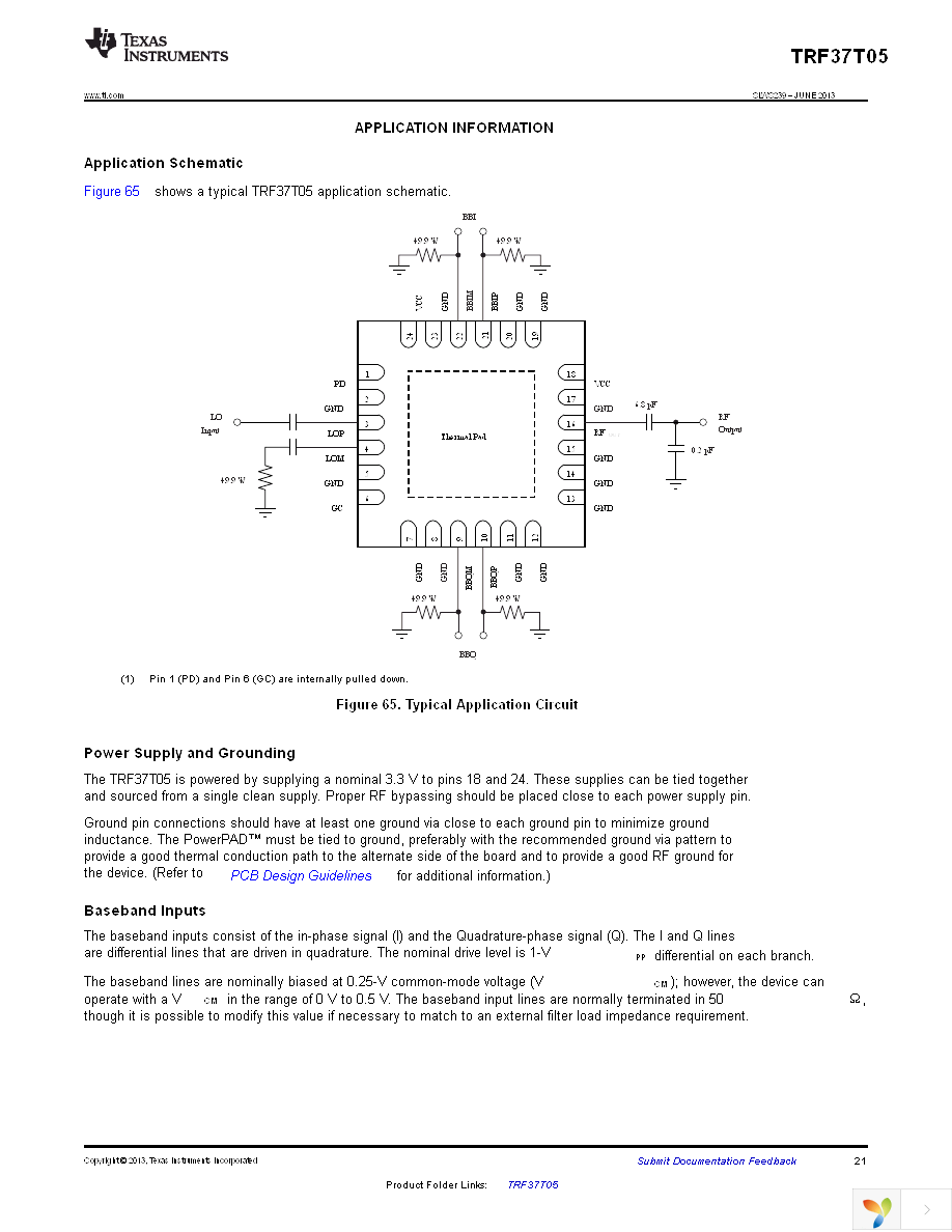 TRF37T05EVM Page 21