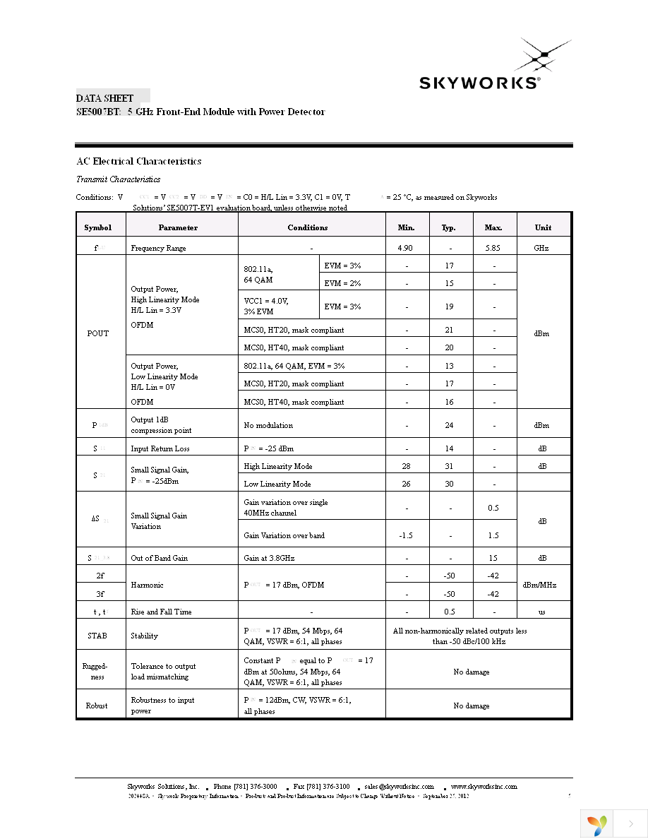 SE5007BT-EK1 Page 5