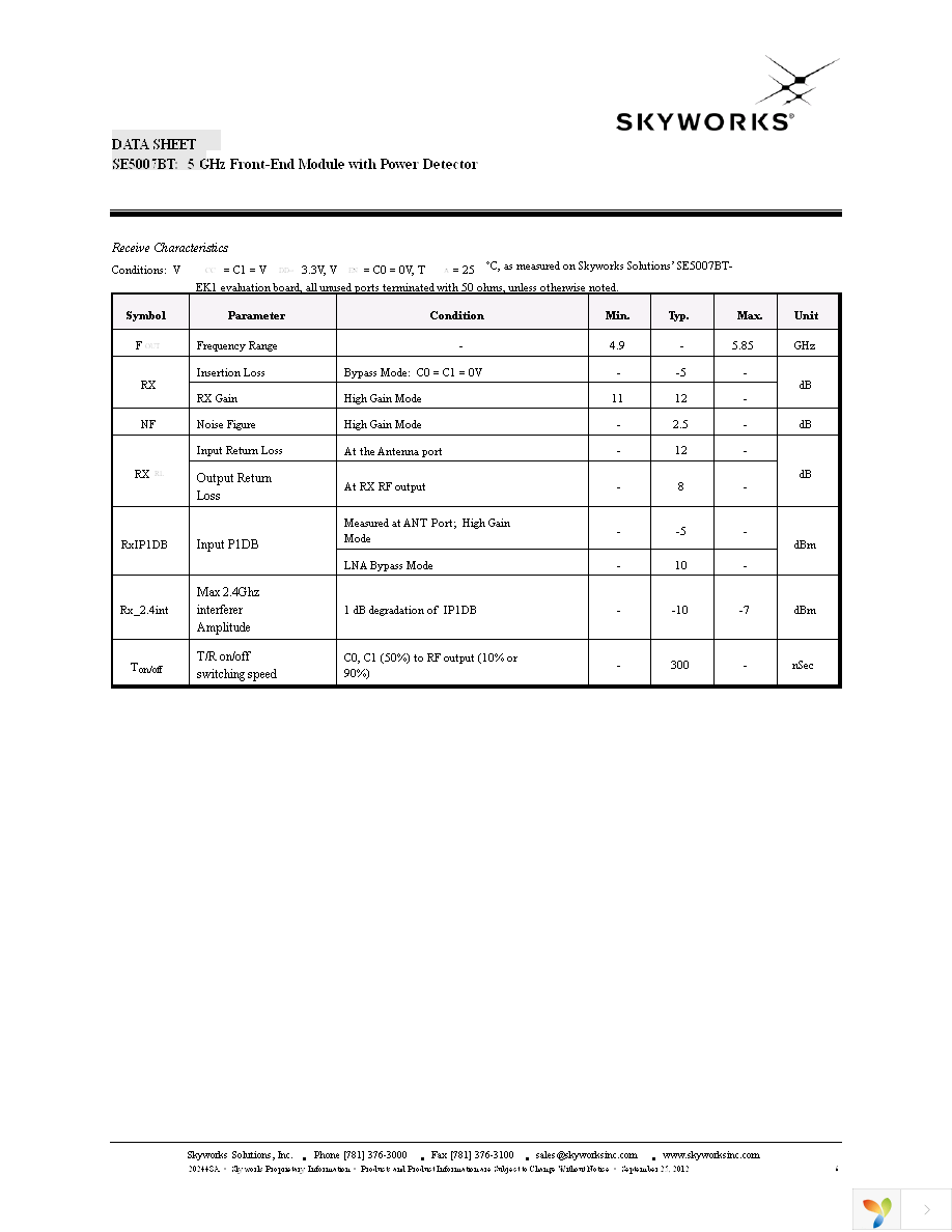 SE5007BT-EK1 Page 6