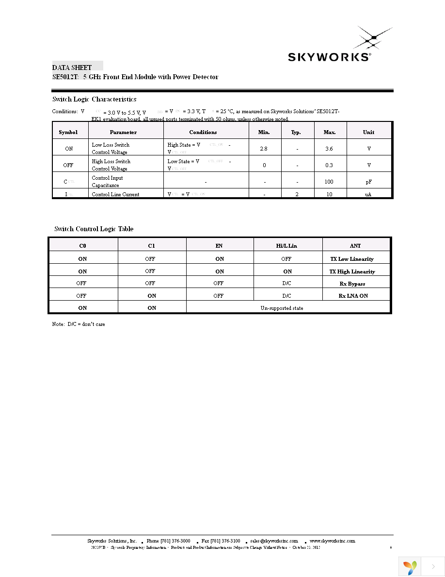 SE5012T-EK1 Page 4