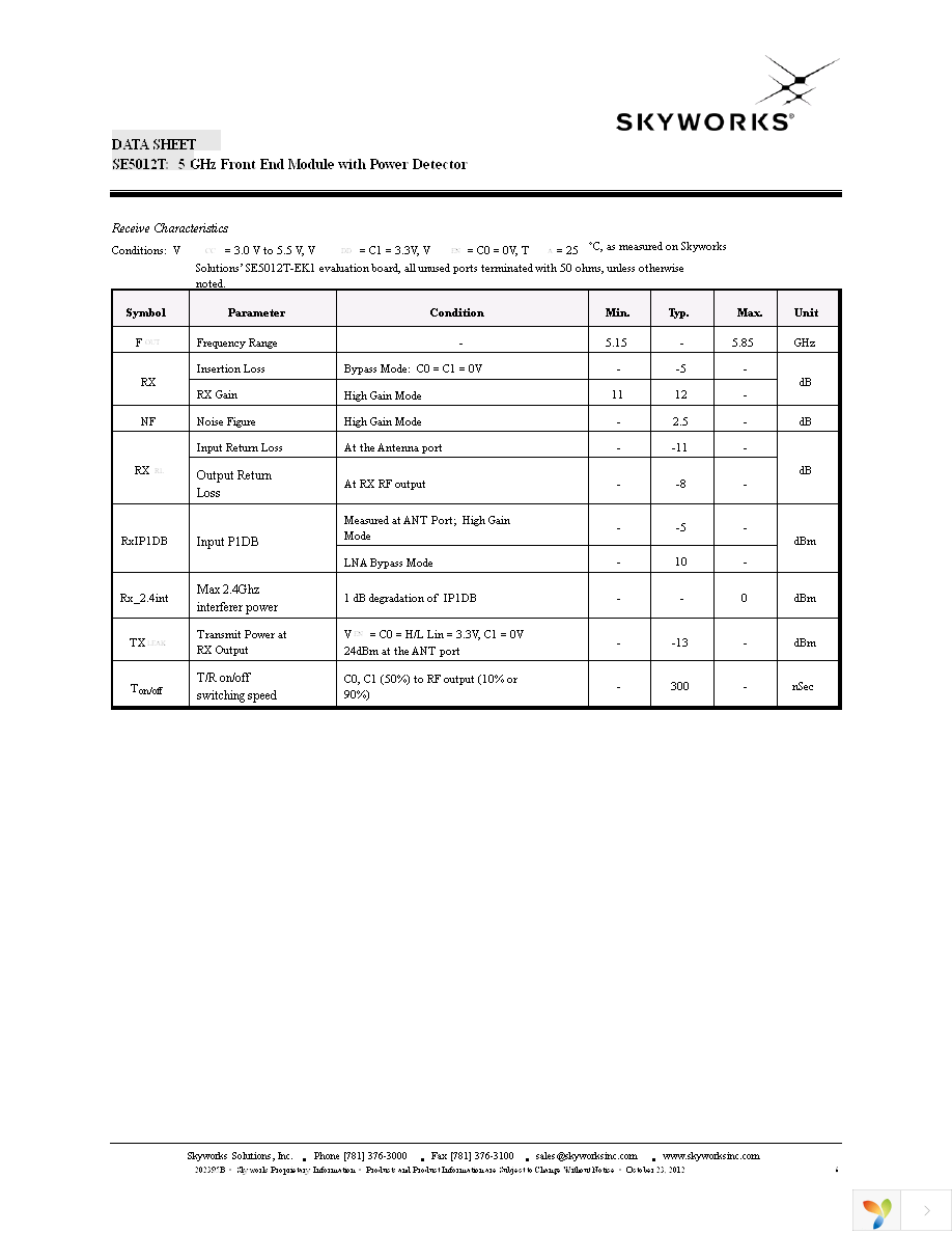 SE5012T-EK1 Page 6