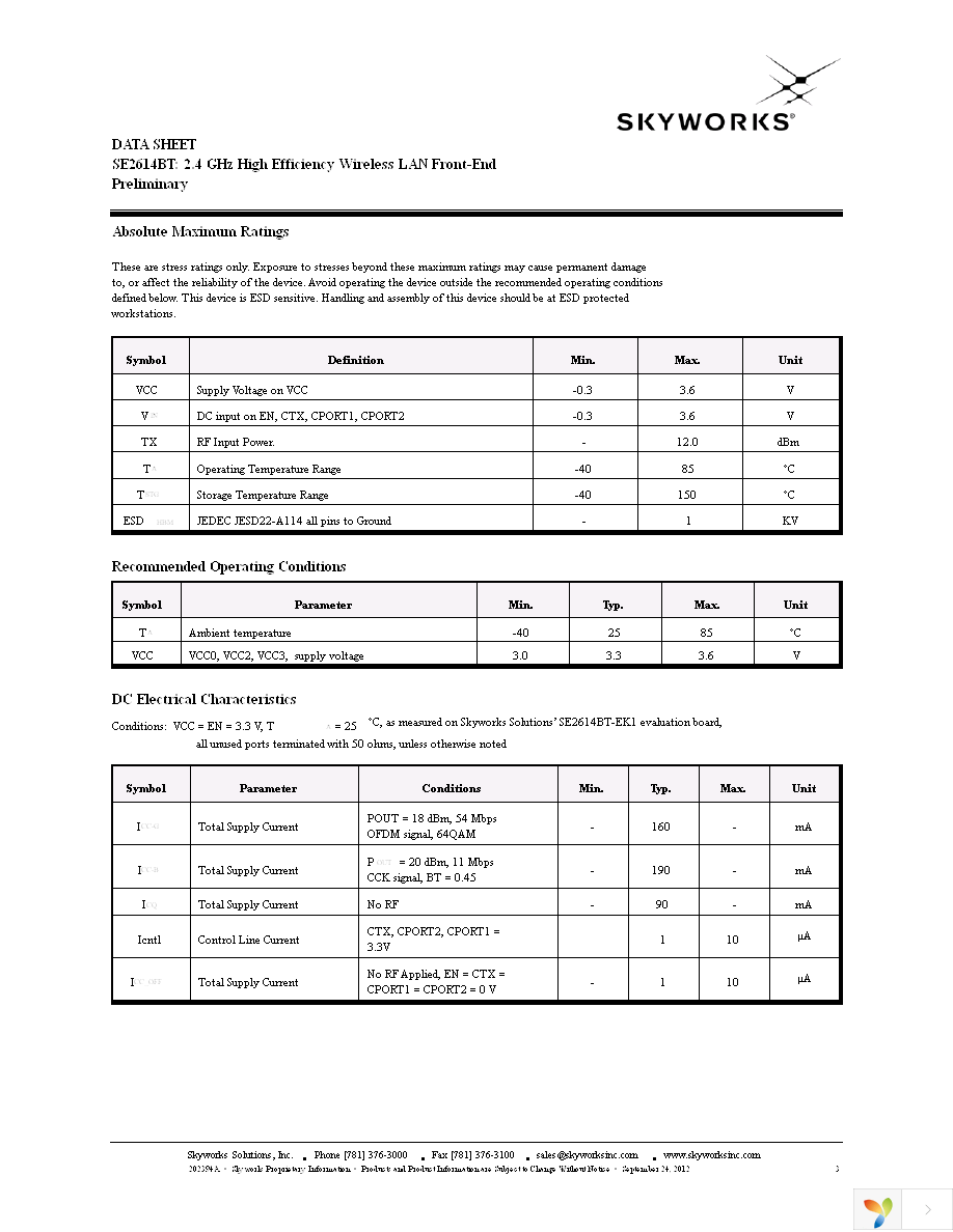 SE2614BT-EK1 Page 3