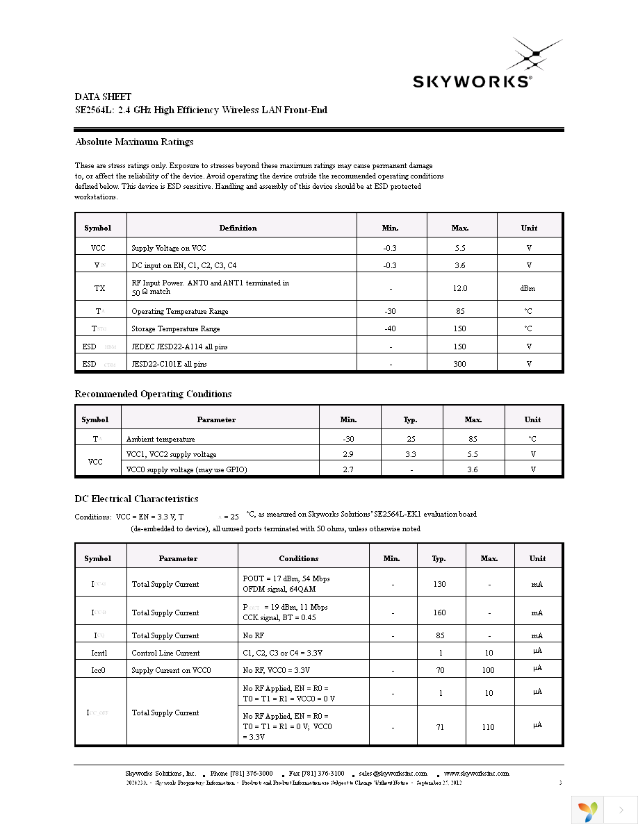 SE2564L-EK1 Page 3