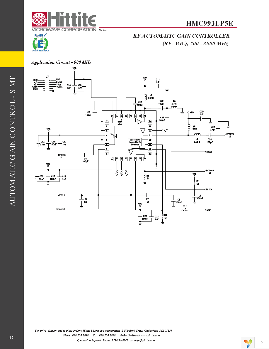 EVAL01-HMC993LP5E Page 19