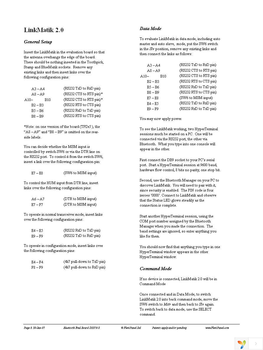 EVAL-BT Page 6