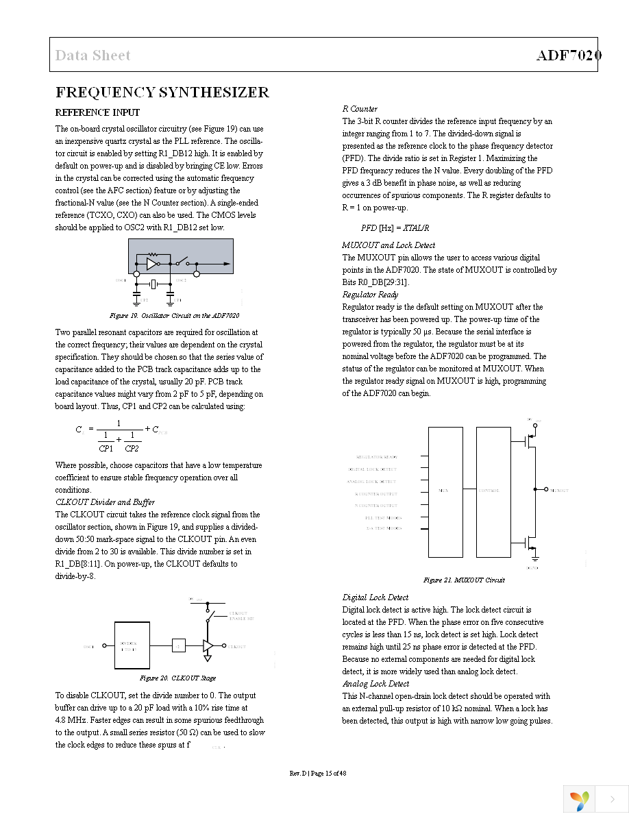 EVAL-ADF7020DBZ2 Page 15