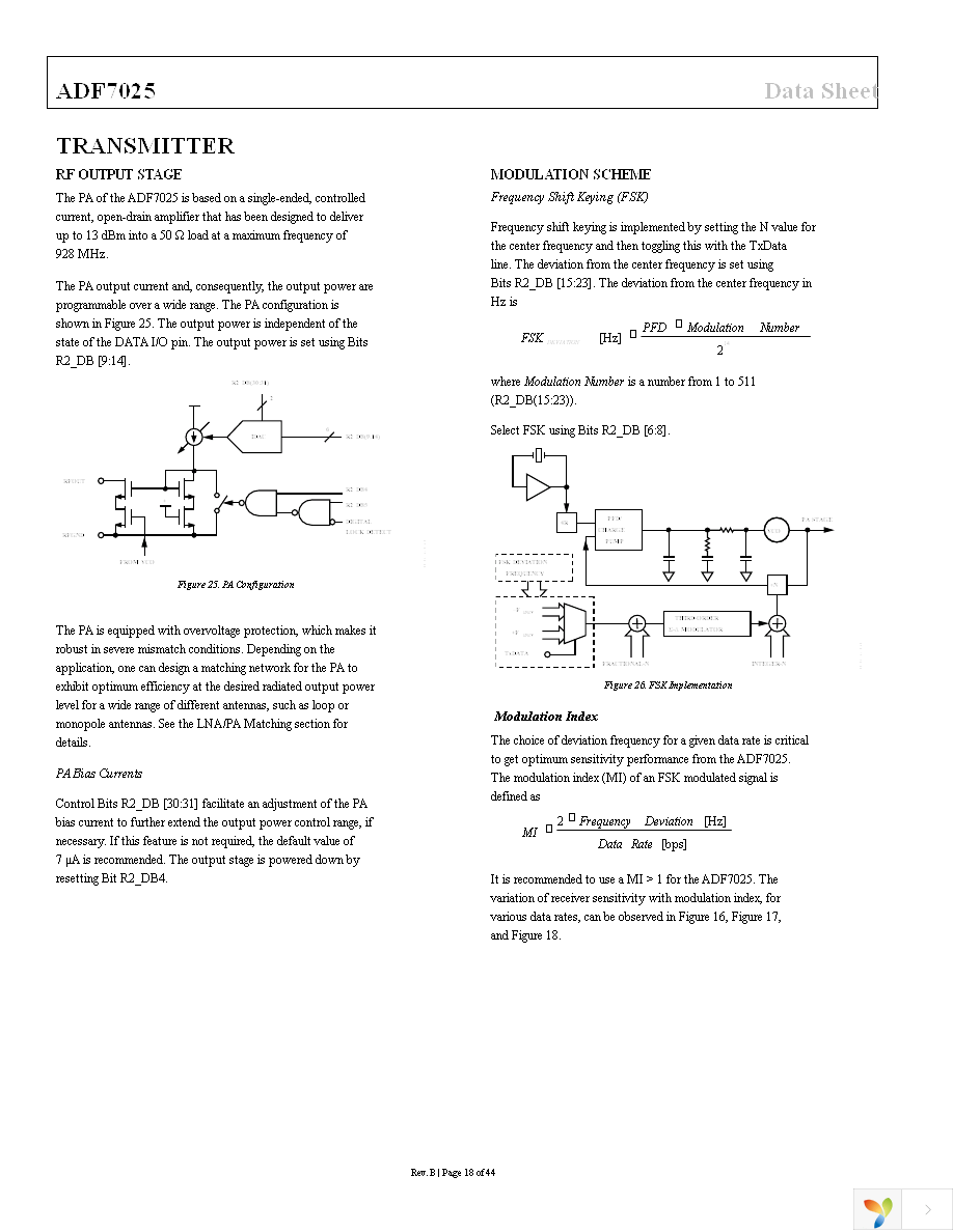 EVAL-ADF7025DBZ1 Page 18