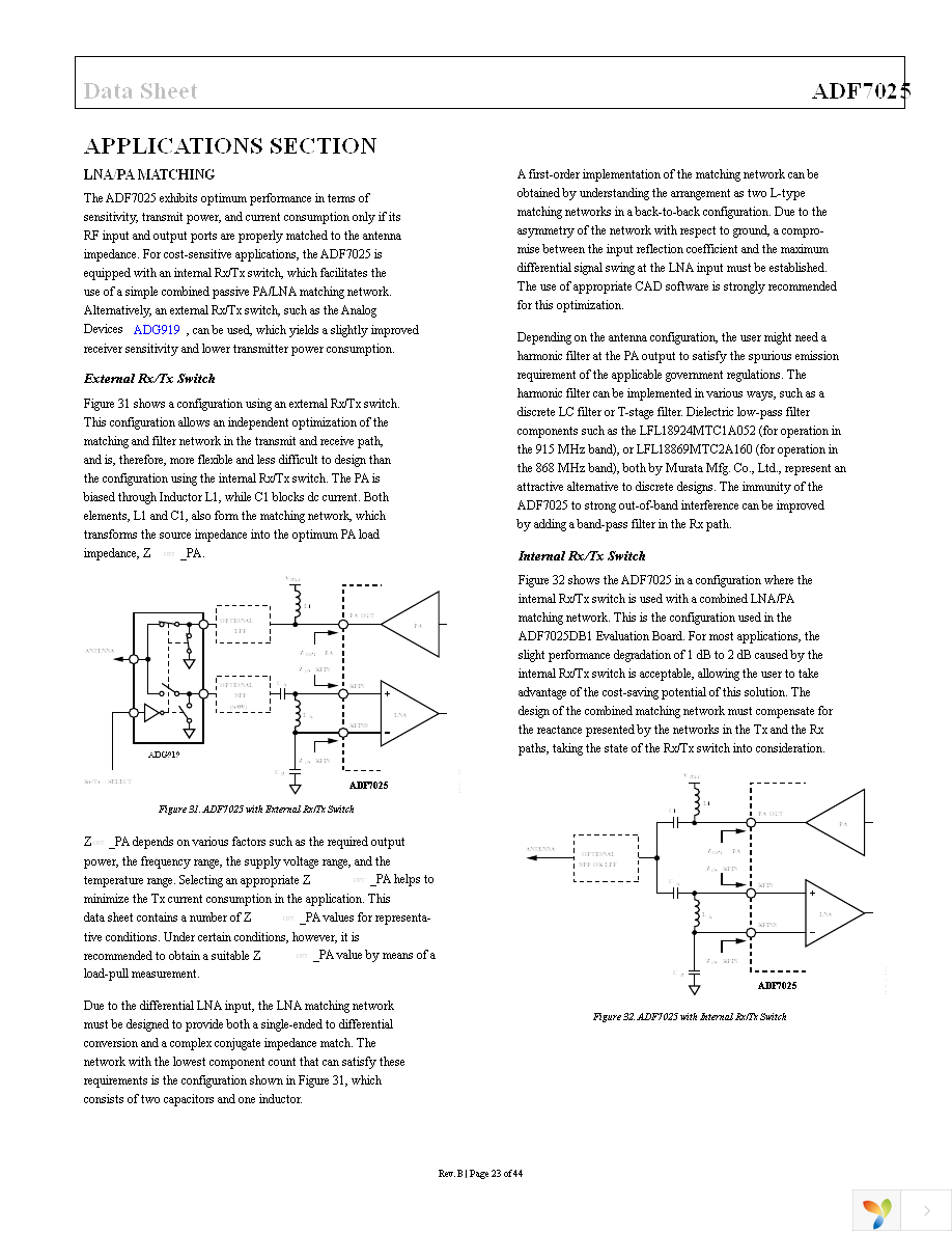 EVAL-ADF7025DBZ1 Page 23