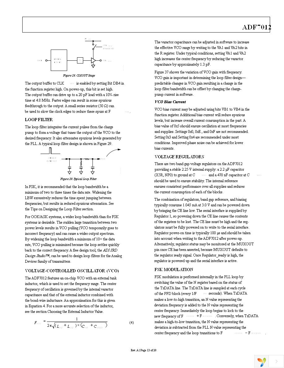 EVAL-ADF7012DBZ4 Page 13