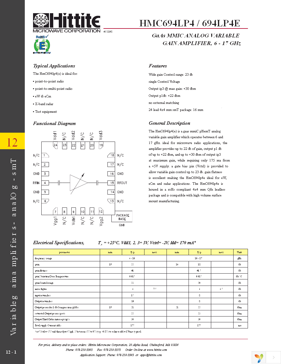 122174-HMC694LP4 Page 3