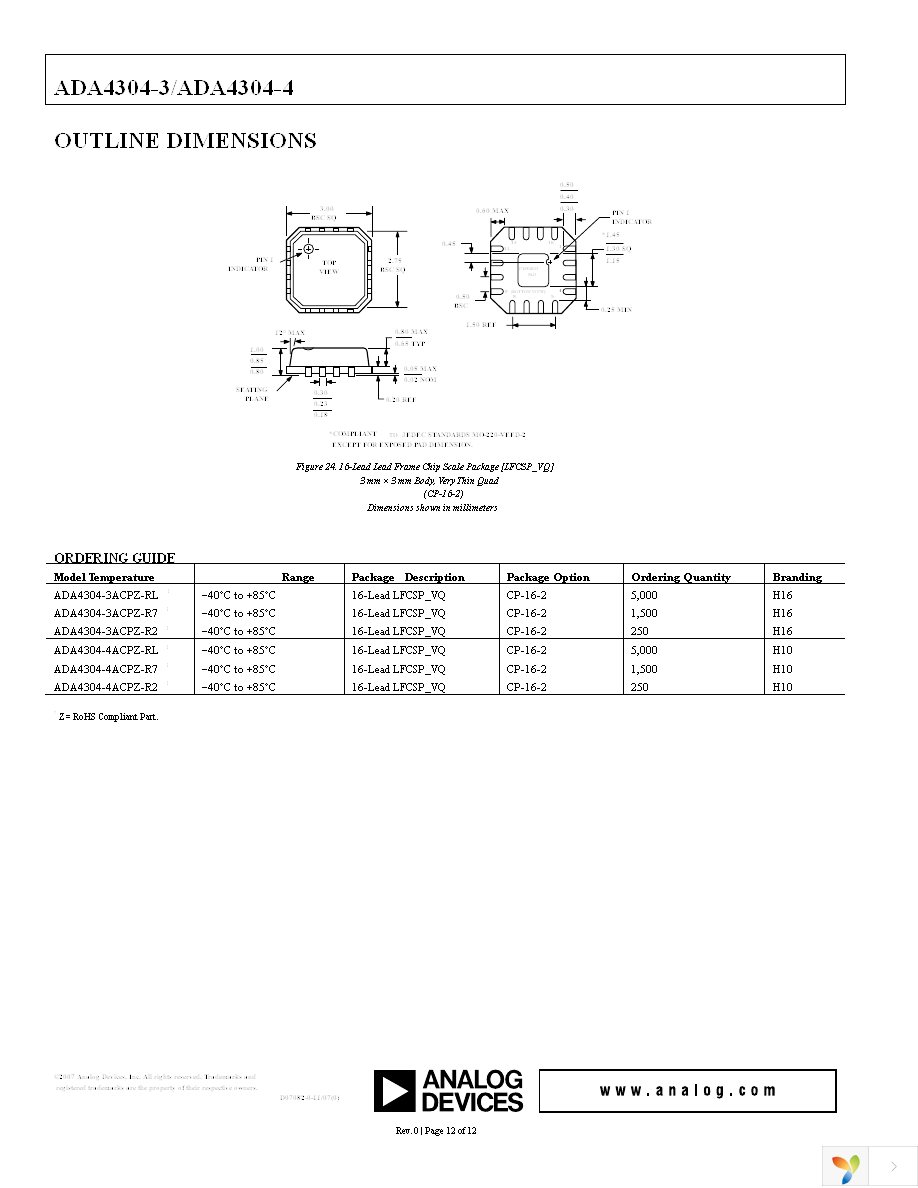 ADA4304-4ACPZ-EB Page 12