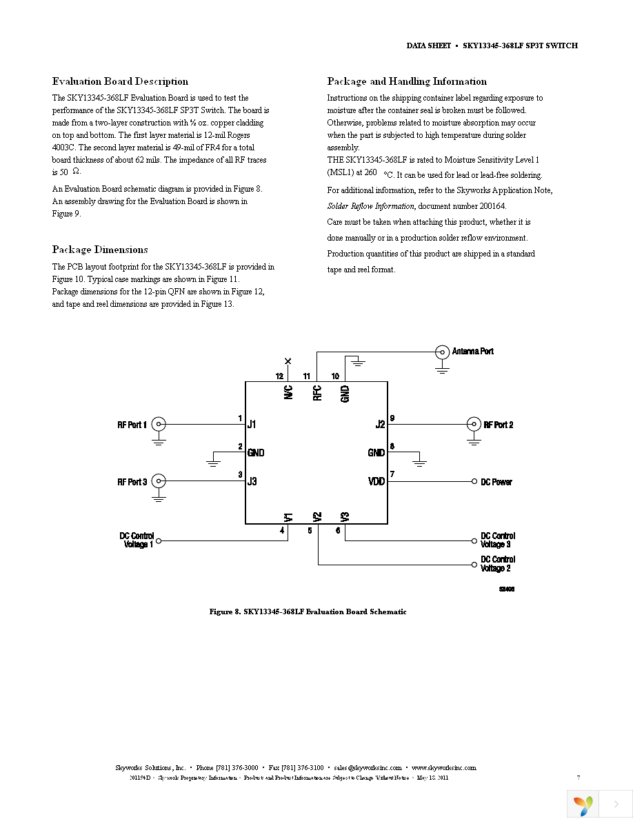 SKY13345-368LF-EVB Page 7