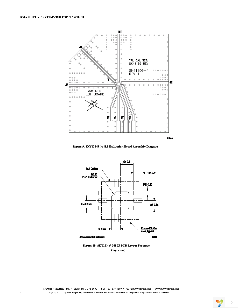 SKY13345-368LF-EVB Page 8