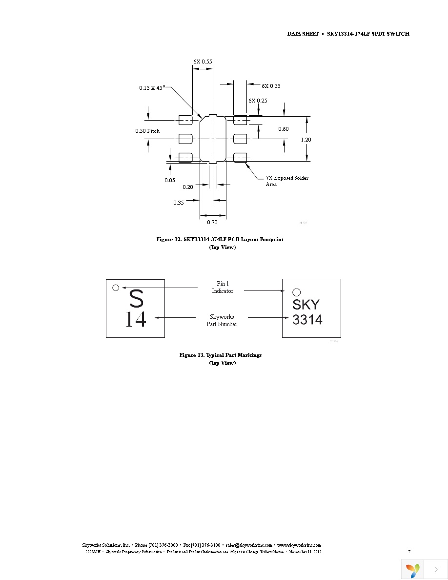 SKY13314-374LF-EVB Page 7