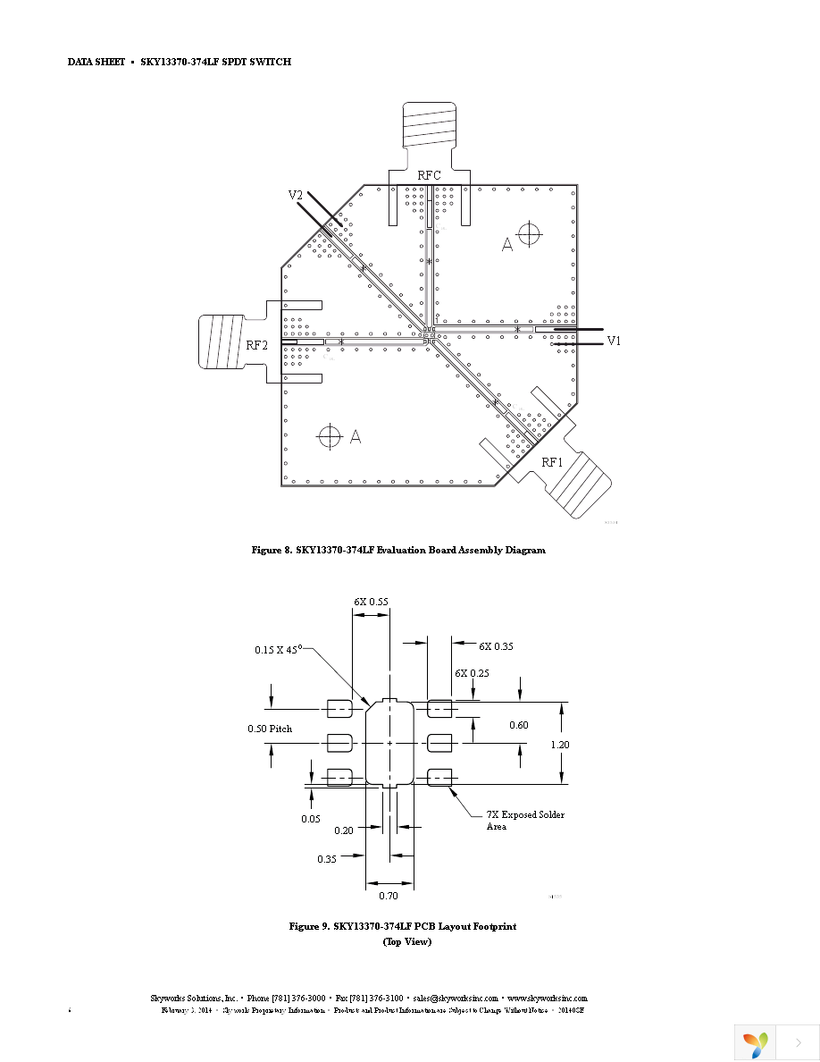 SKY13370-374LF_EVB Page 6