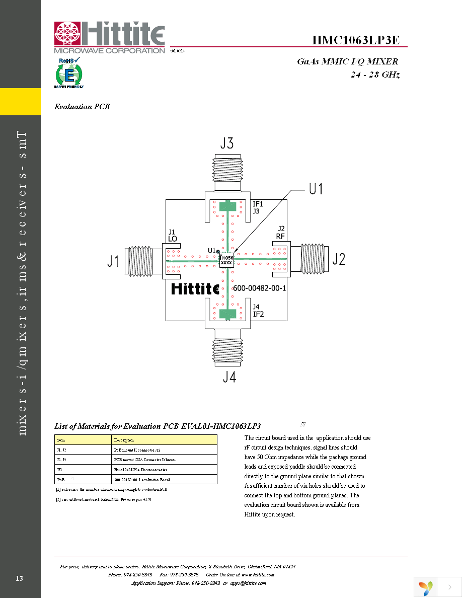 EVAL01-HMC1063LP3 Page 15