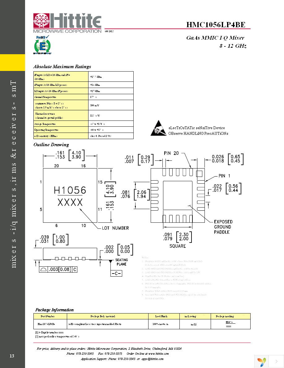 EVAL01-HMC1056LP4B Page 15