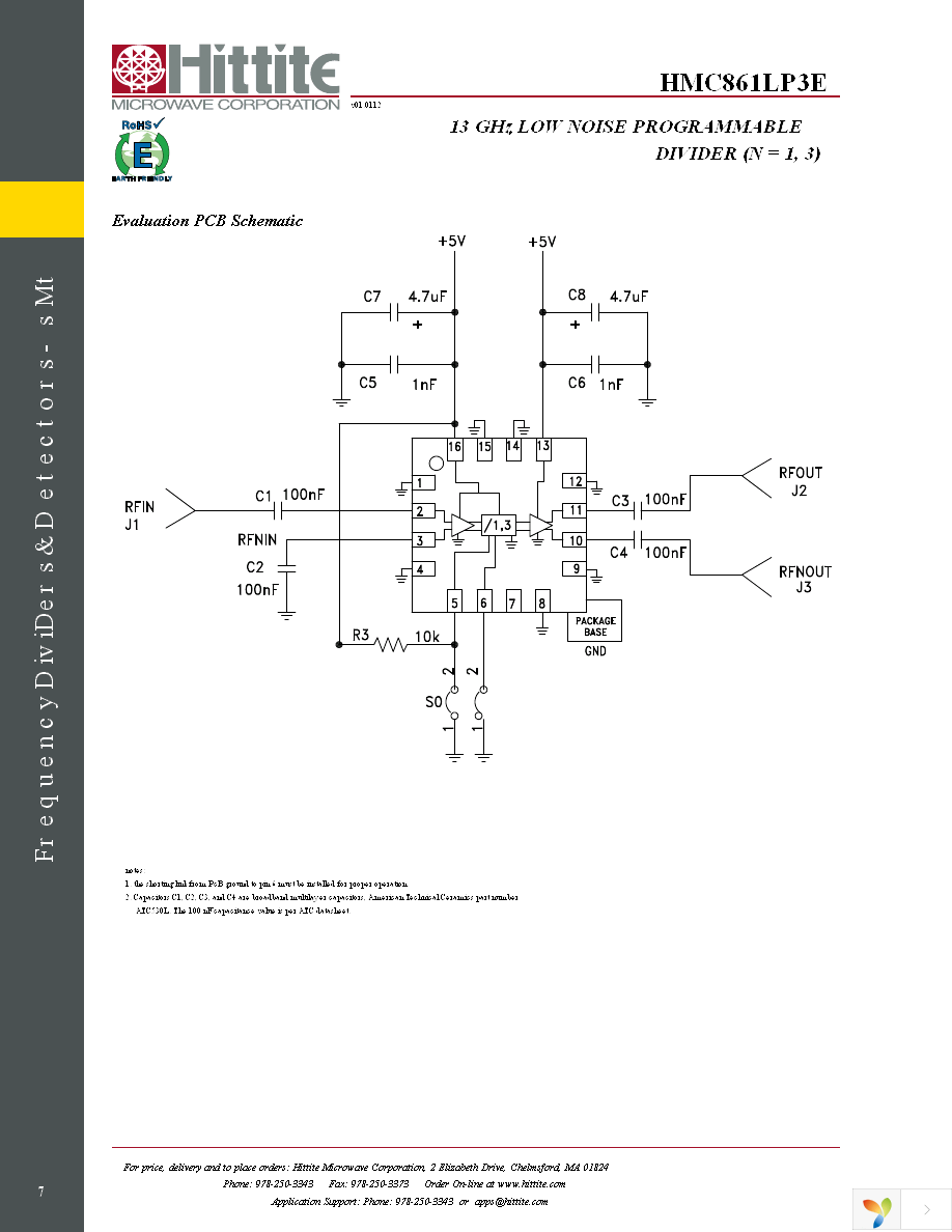 EVAL01-HMC861LP3E Page 9