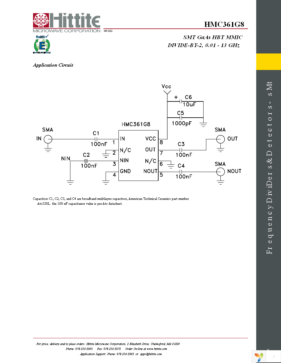 EVAL01-HMC361G8 Page 8