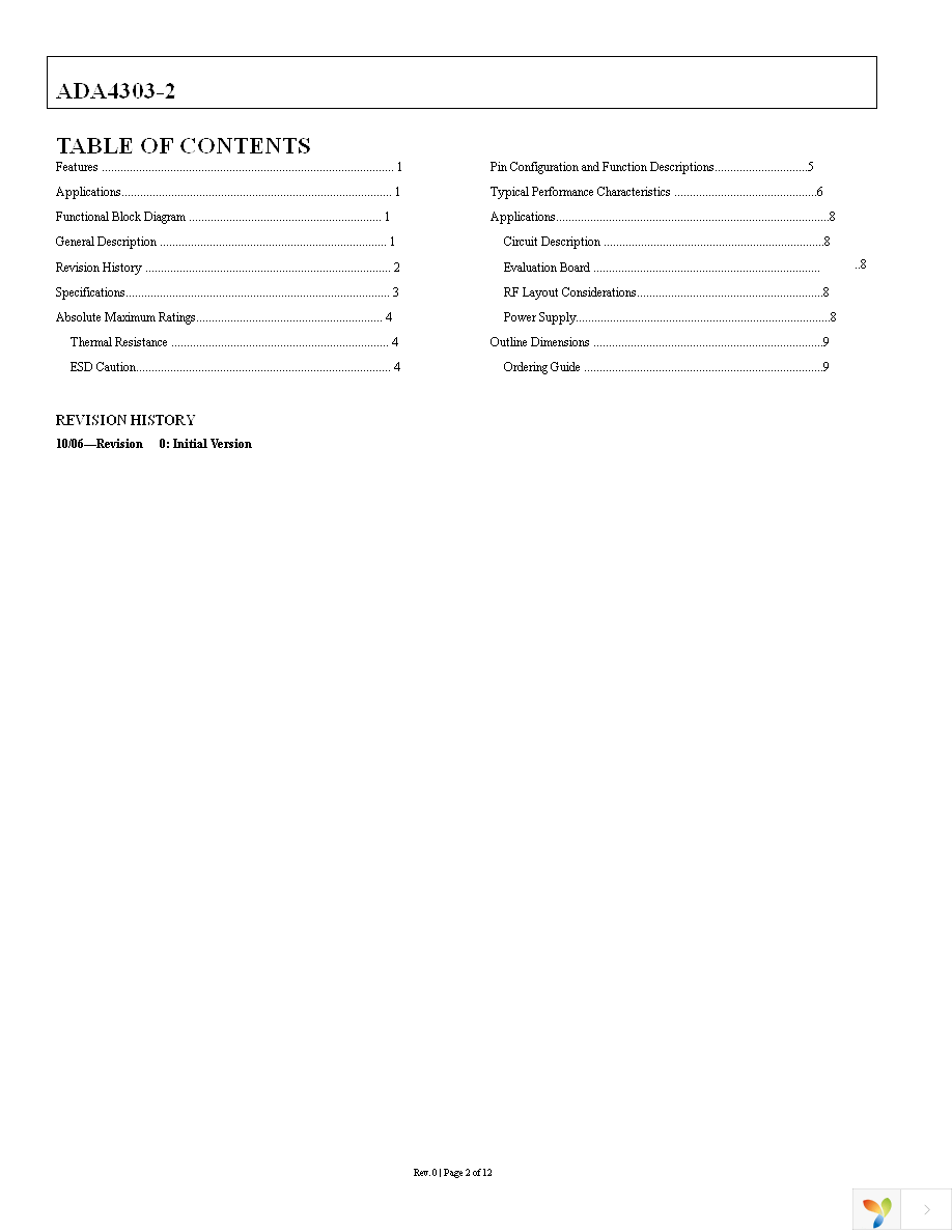 ADA4303-2ACPZ-EB Page 2