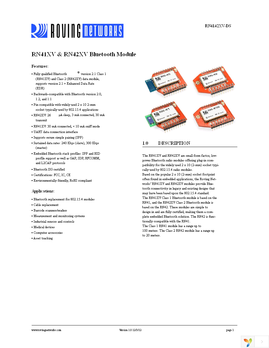 RN-XV-RD2 Page 1