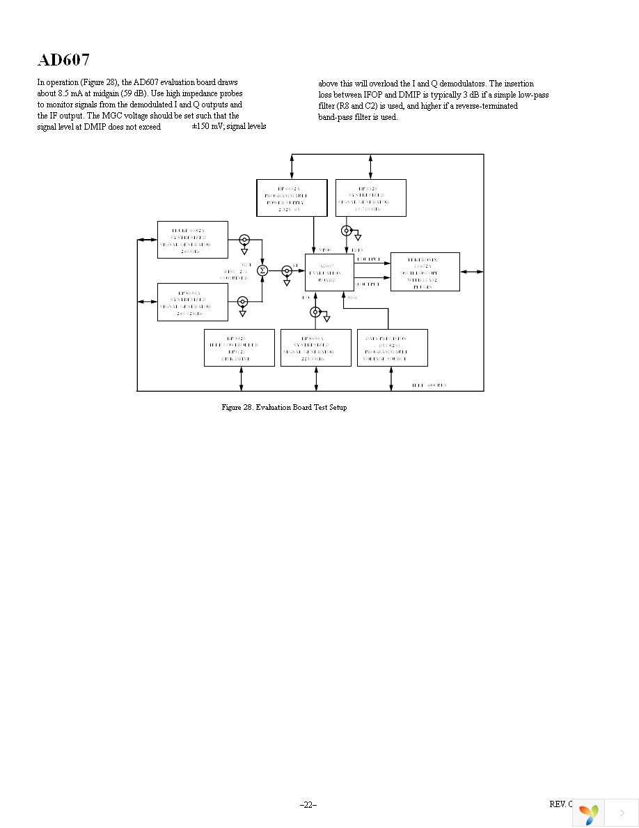 EVAL-AD607EBZ Page 22