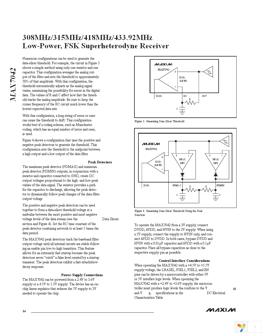 MAX7042EVKIT-433+ Page 14