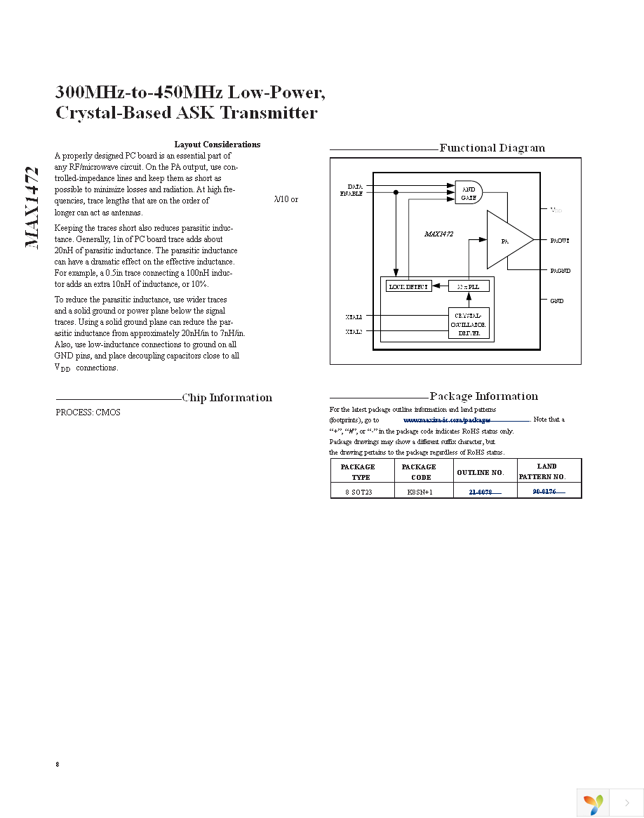 MAX1472EVKIT-315 Page 8