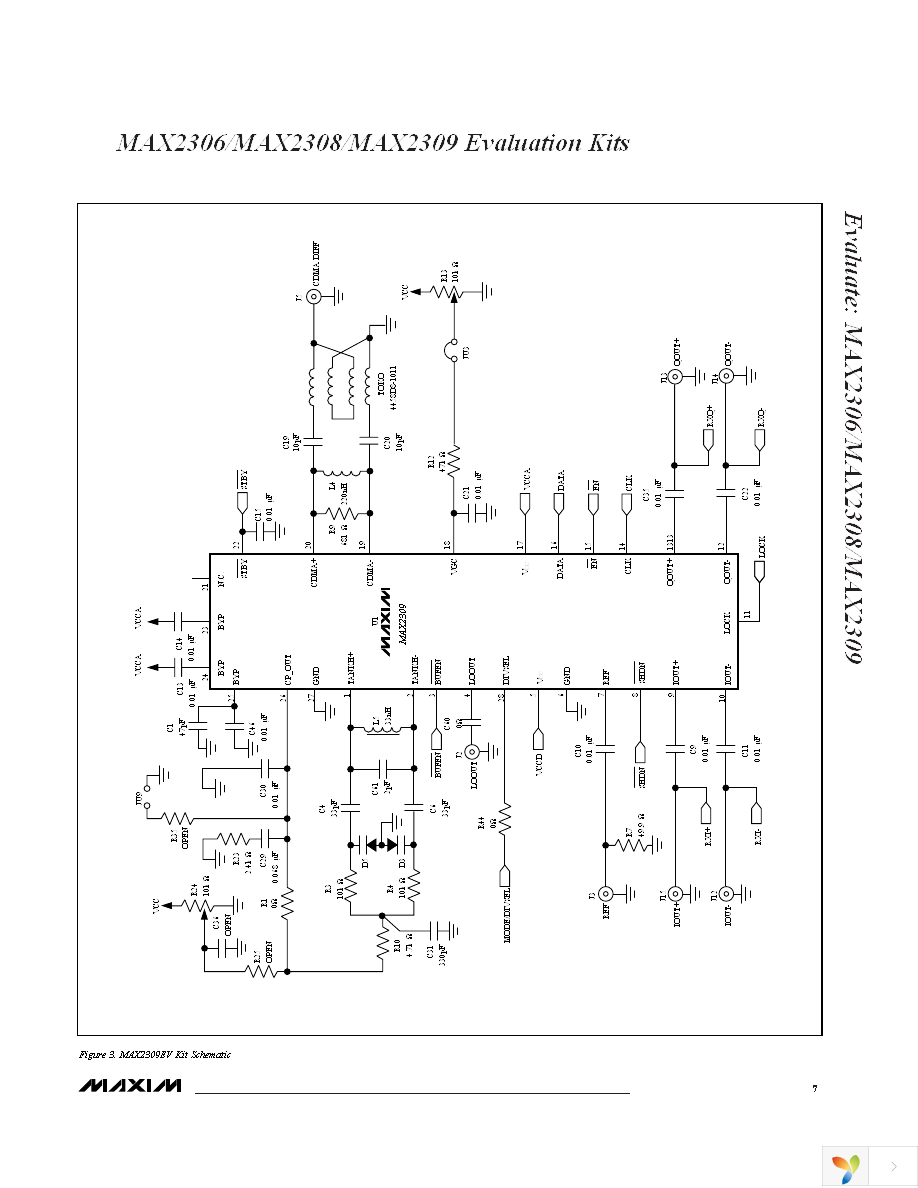 MAX2309EVKIT Page 7