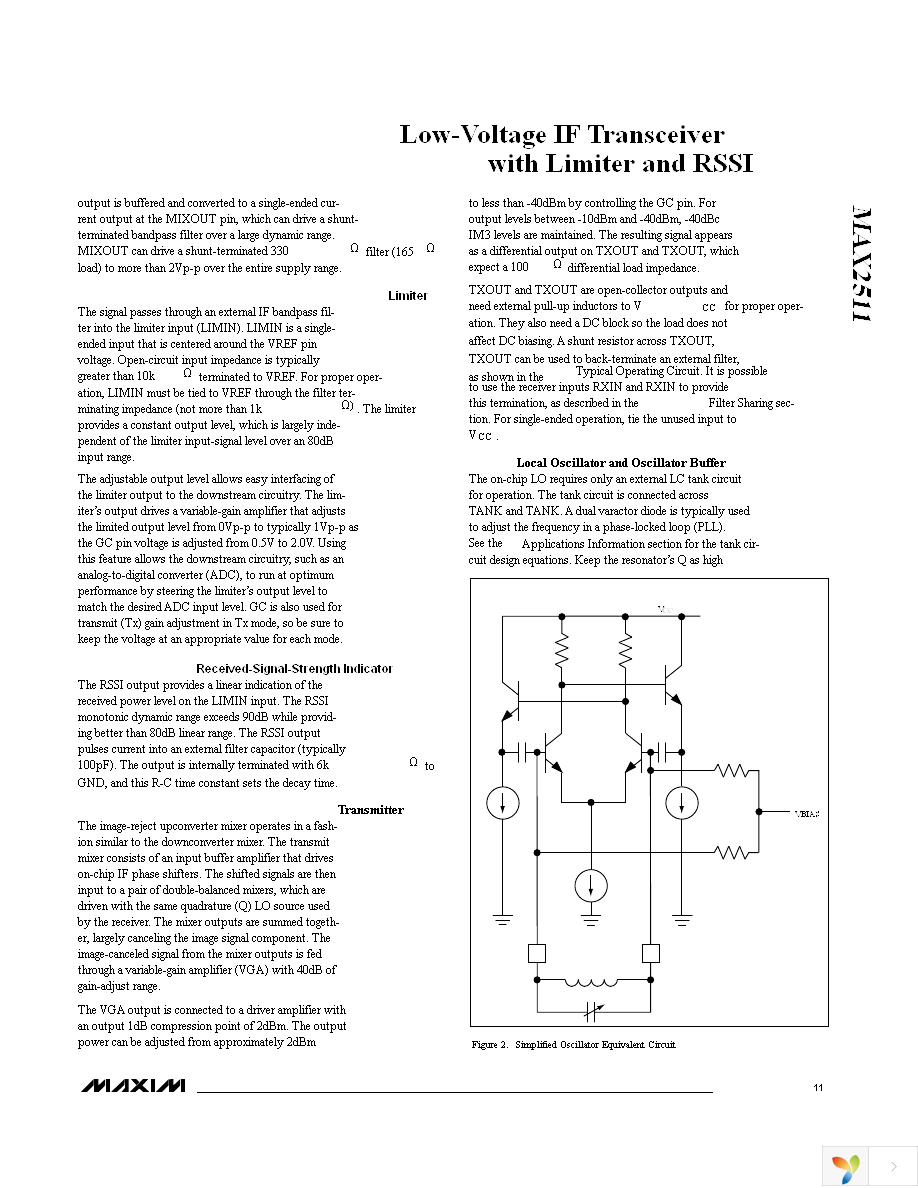 MAX2511EVKIT Page 11