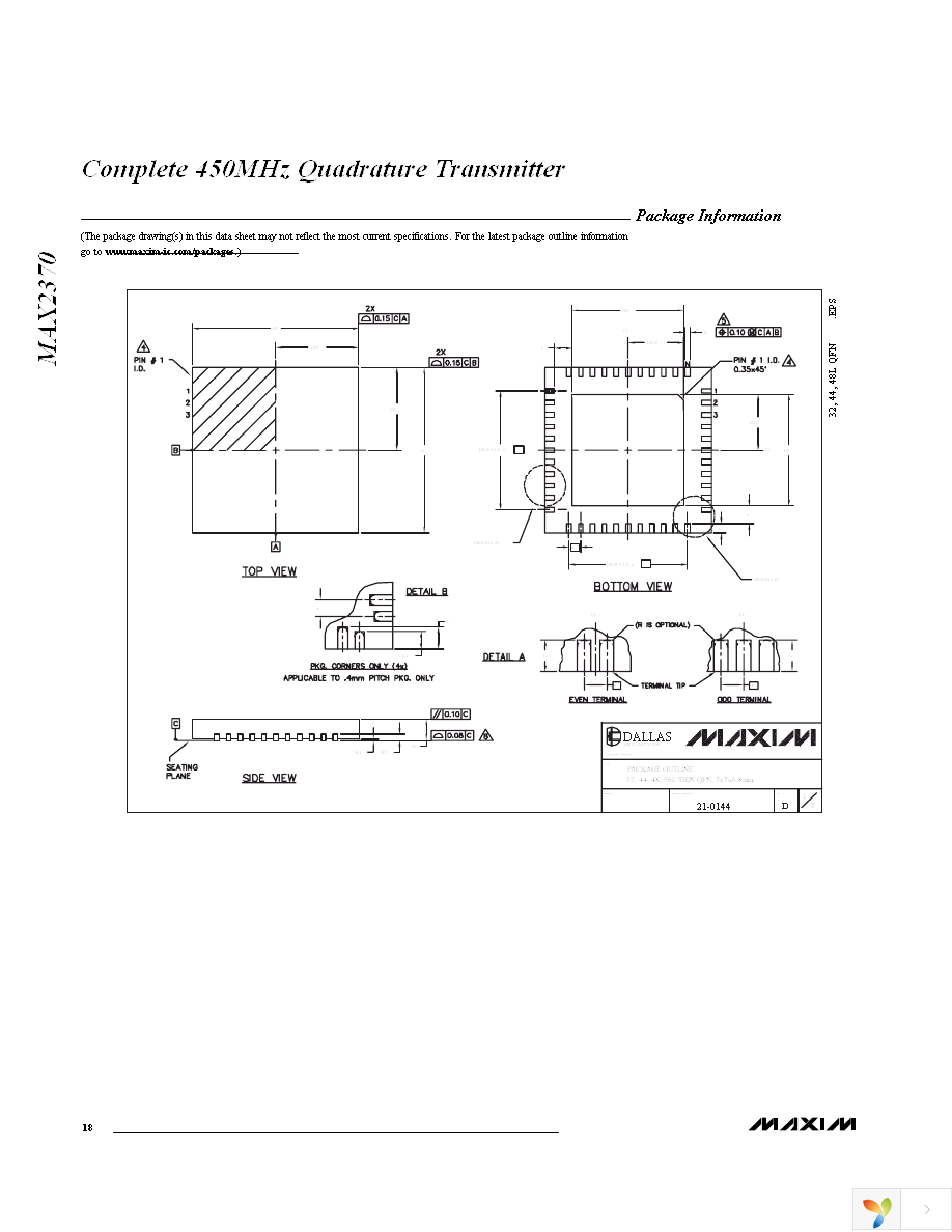 MAX2370EVKIT Page 18