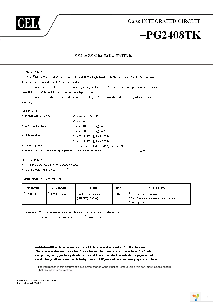 UPG2408TK-EVAL-A Page 1