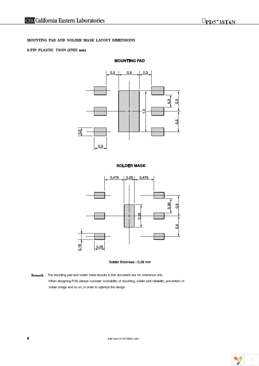 UPD5738T6N-EVAL-A Page 8