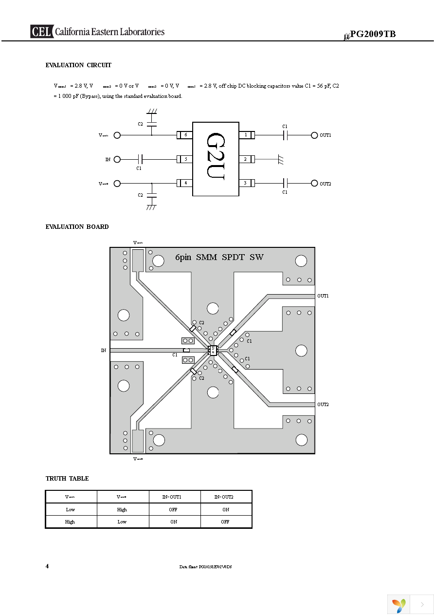 UPG2009TB-EVAL-A Page 4