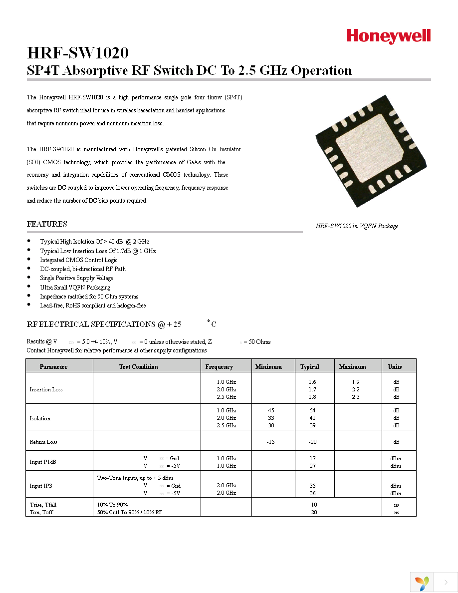 HRF-SW1020-E Page 1